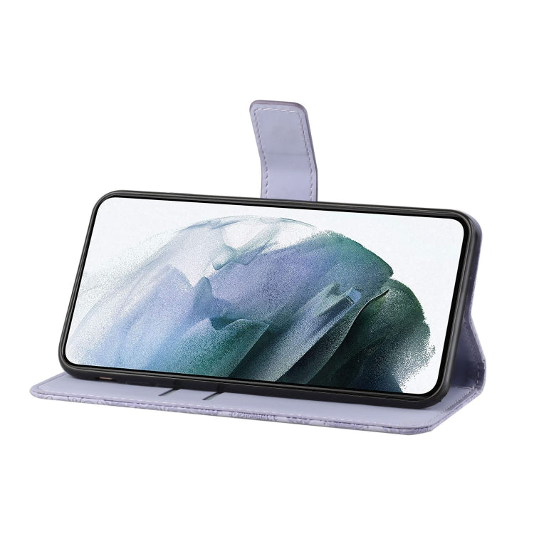 For OPPO Reno6 5G Ethnic Style Embossed Pattern Leather Phone Case