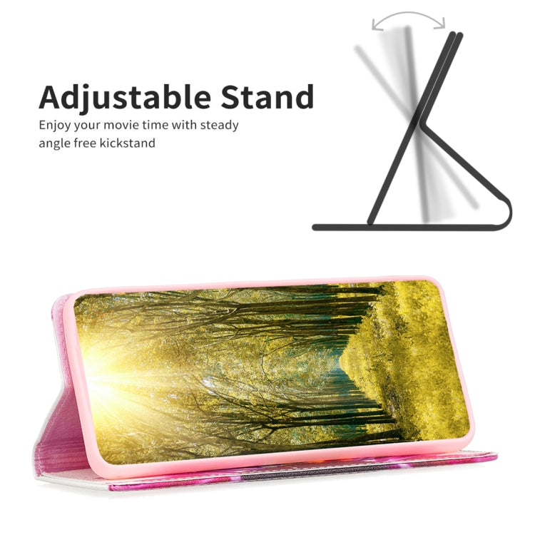 For Nokia G11 / G21 Colored Drawing Pattern Invisible Magnetic Leather Phone Case