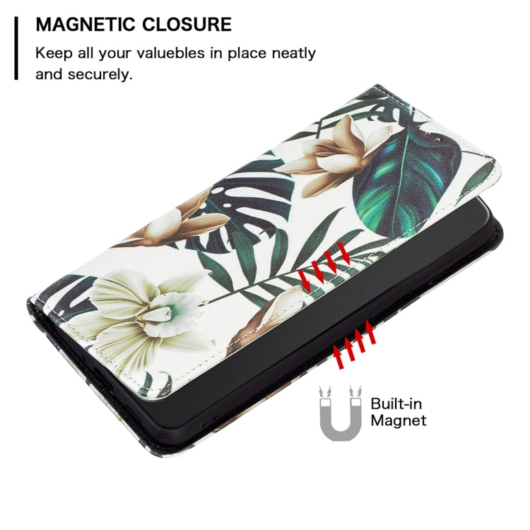For Nokia G11 / G21 Colored Drawing Pattern Invisible Magnetic Leather Phone Case