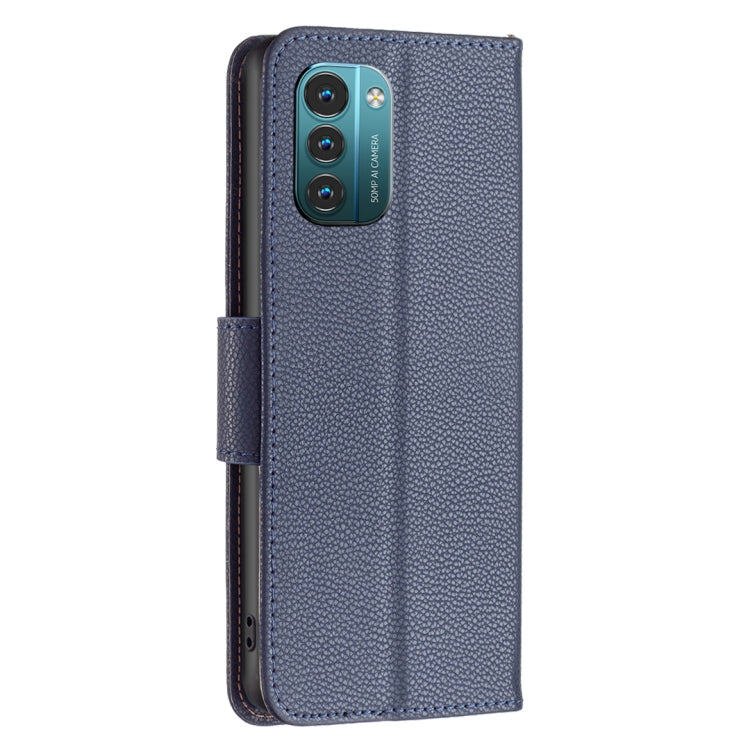 For Nokia G11 / G21 Litchi Texture Pure Color Horizontal Flip Leather Phone Case