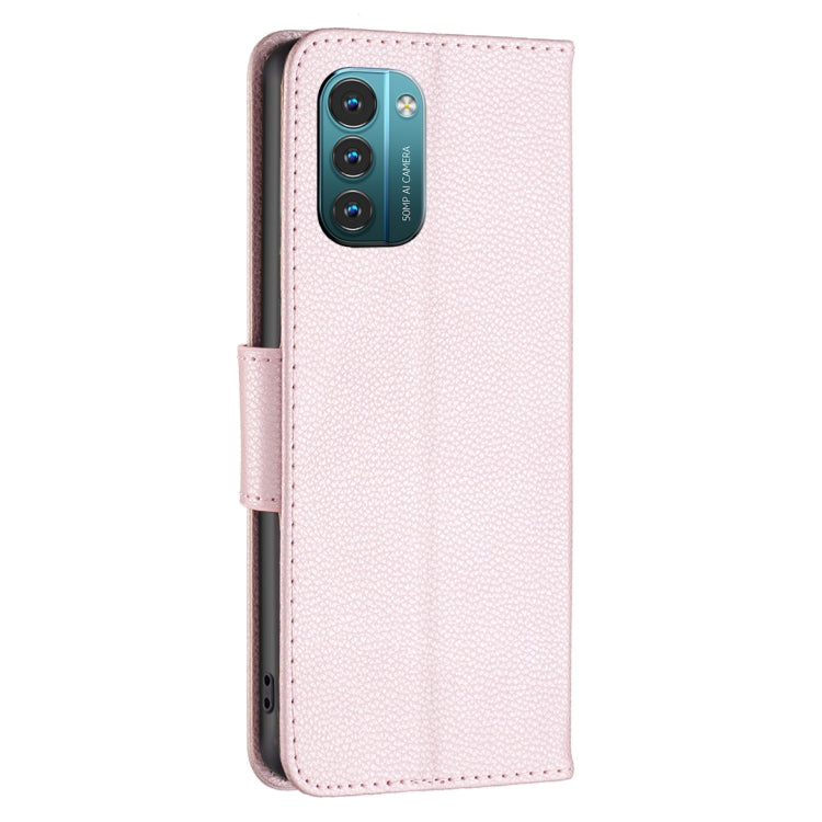 For Nokia G11 / G21 Litchi Texture Pure Color Horizontal Flip Leather Phone Case
