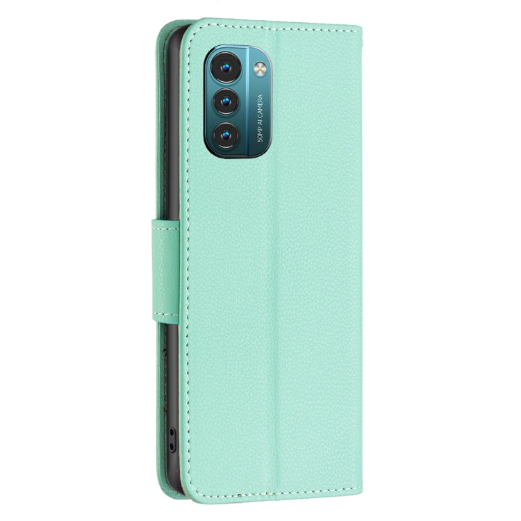 For Nokia G11 / G21 Litchi Texture Pure Color Horizontal Flip Leather Phone Case