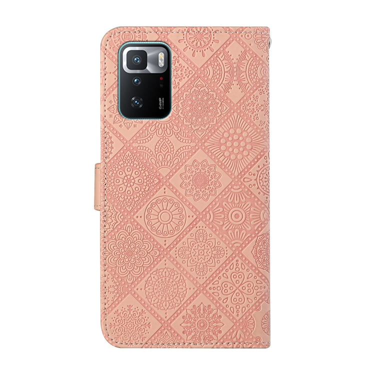 For Xiaomi Redmi Note 10 Pro 5G Ethnic Style Embossed Pattern Leather Phone Case