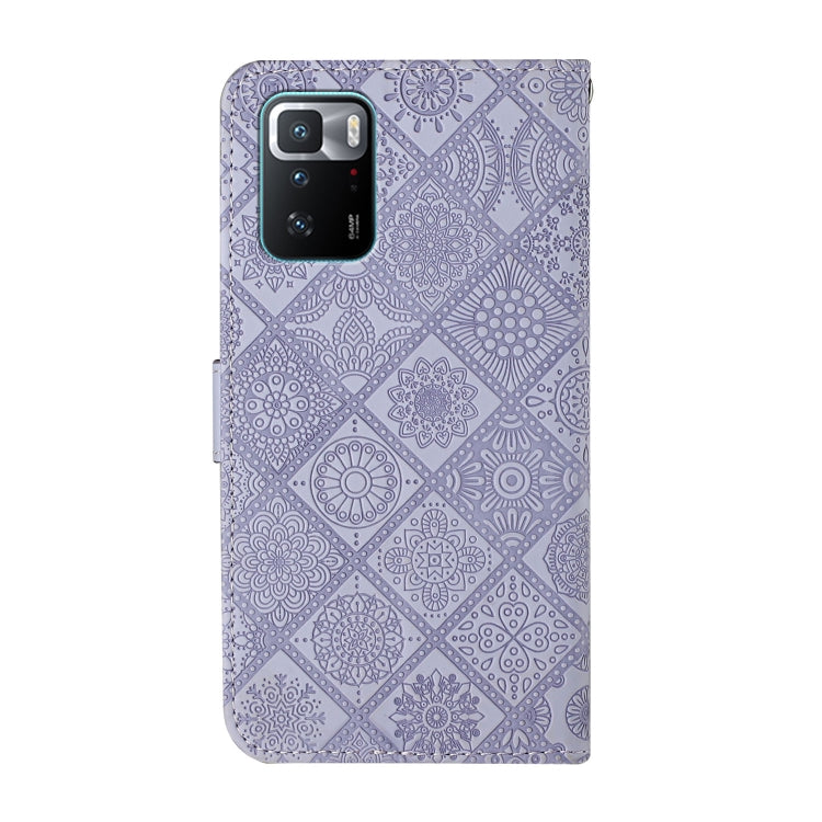 For Xiaomi Redmi Note 10 Pro 5G Ethnic Style Embossed Pattern Leather Phone Case