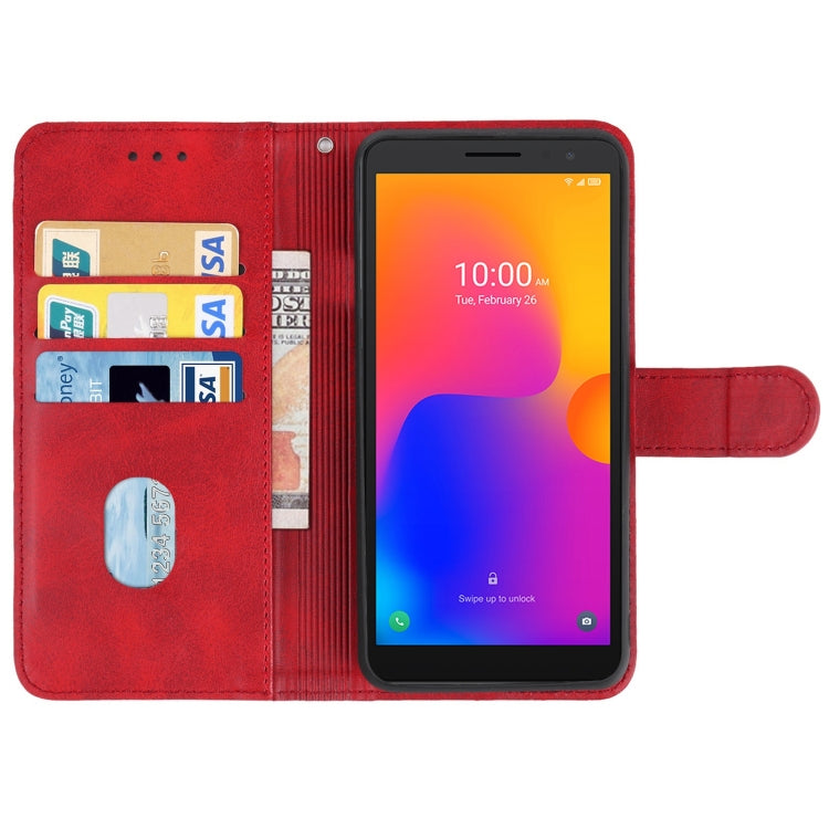 For Alcatel 1B 2022 Leather Phone Case