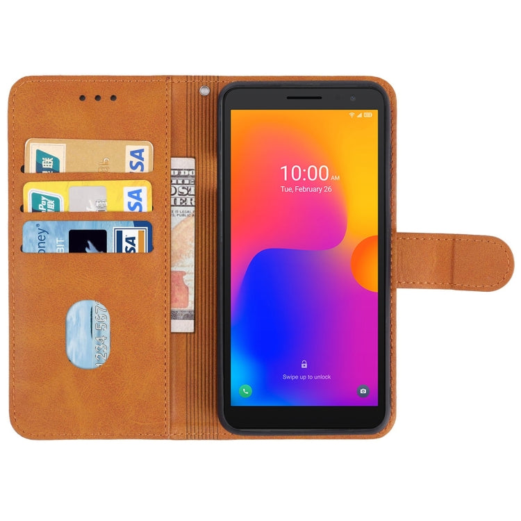 For Alcatel 1B 2022 Leather Phone Case