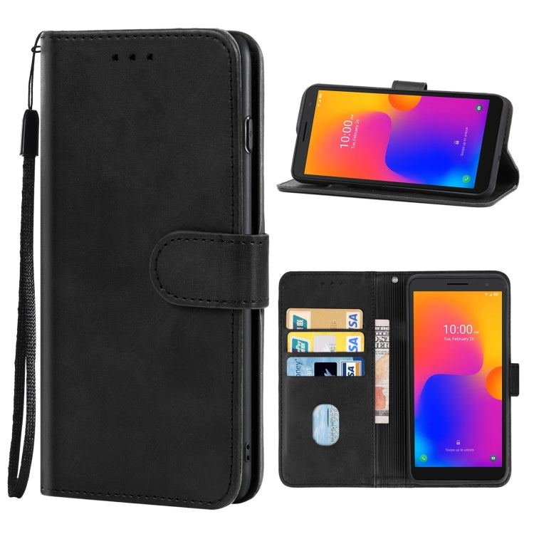 For Alcatel 1B 2022 Leather Phone Case