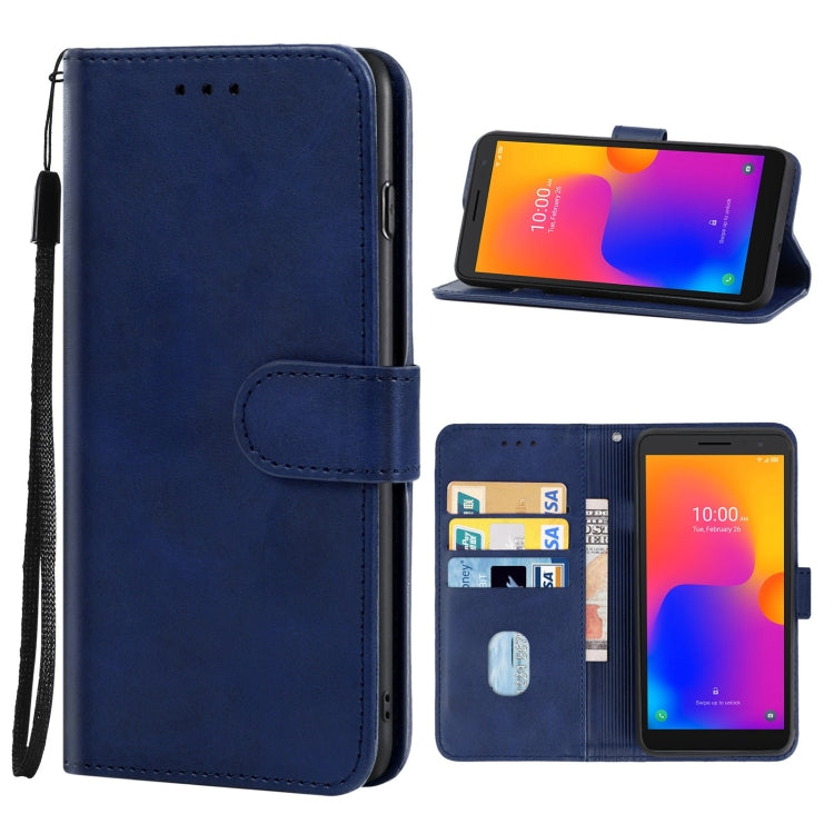 For Alcatel 1B 2022 Leather Phone Case