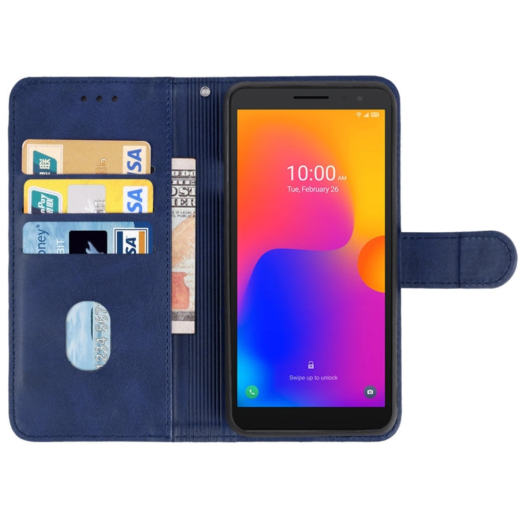 For Alcatel 1B 2022 Leather Phone Case