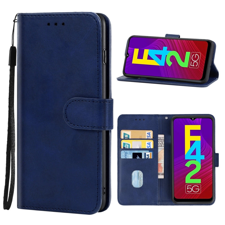For Samsung Galaxy F42 5G Leather Phone Case