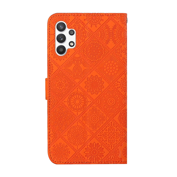 For Samsung Galaxy A13 4G Ethnic Style Embossed Pattern Leather Phone Case