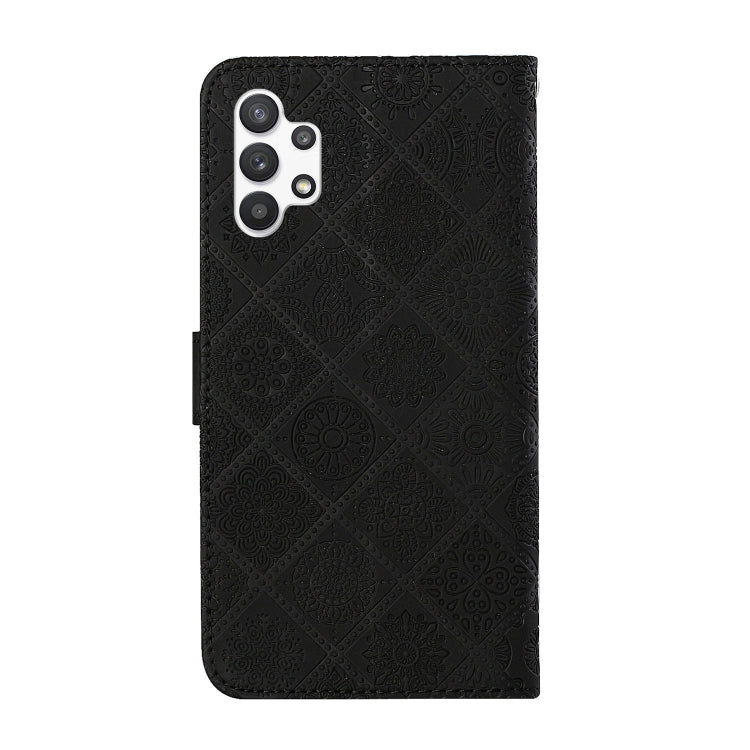 For Samsung Galaxy A13 4G Ethnic Style Embossed Pattern Leather Phone Case