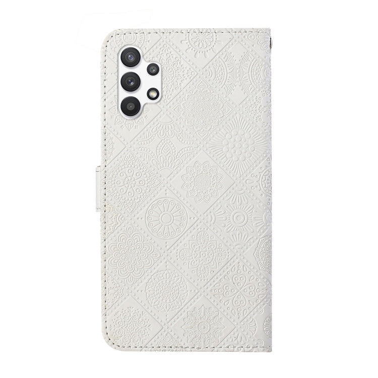 For Samsung Galaxy A13 4G Ethnic Style Embossed Pattern Leather Phone Case