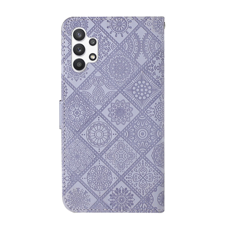 For Samsung Galaxy A13 4G Ethnic Style Embossed Pattern Leather Phone Case