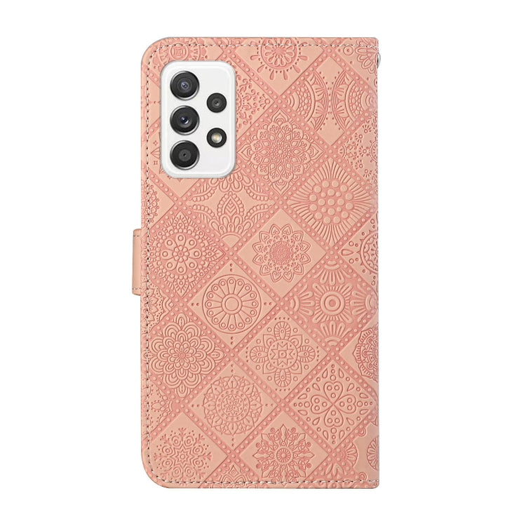 For Samsung Galaxy A23 Ethnic Style Embossed Pattern Leather Phone Case