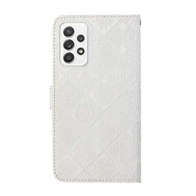 For Samsung Galaxy A23 Ethnic Style Embossed Pattern Leather Phone Case