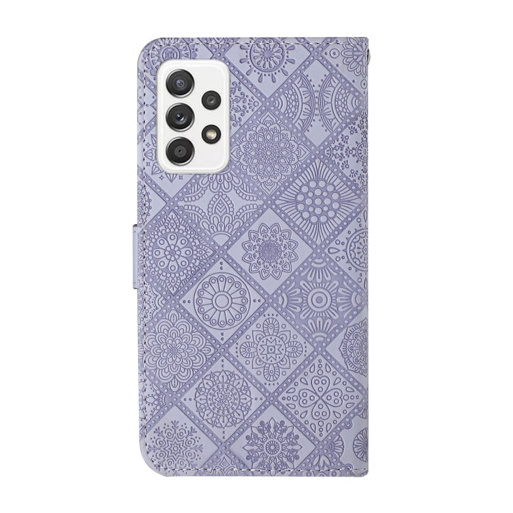 For Samsung Galaxy A23 Ethnic Style Embossed Pattern Leather Phone Case