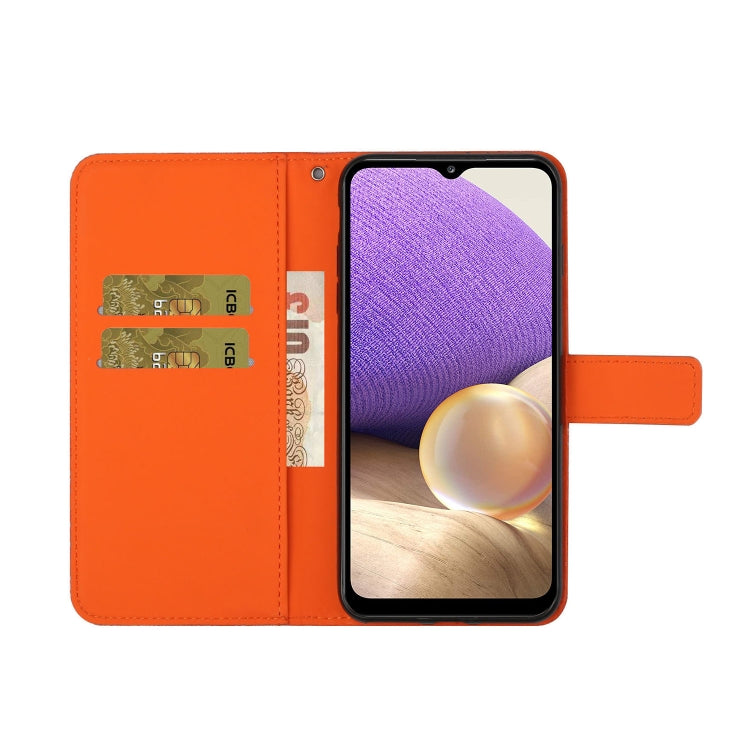 For Samsung Galaxy A32 4G Ethnic Style Embossed Pattern Leather Phone Case
