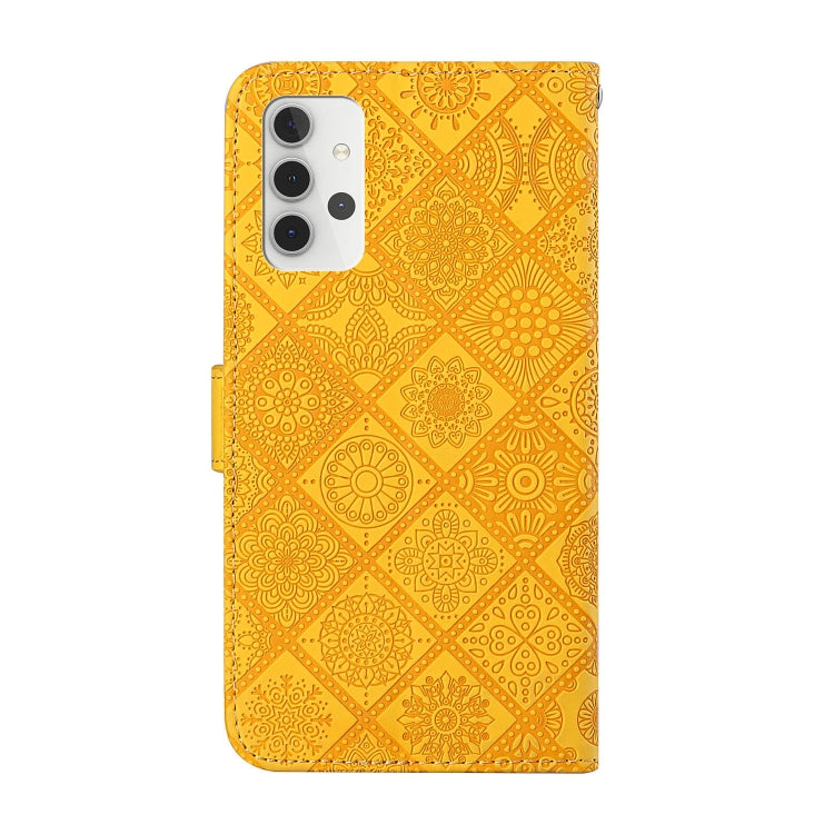 For Samsung Galaxy A32 5G Ethnic Style Embossed Pattern Leather Phone Case