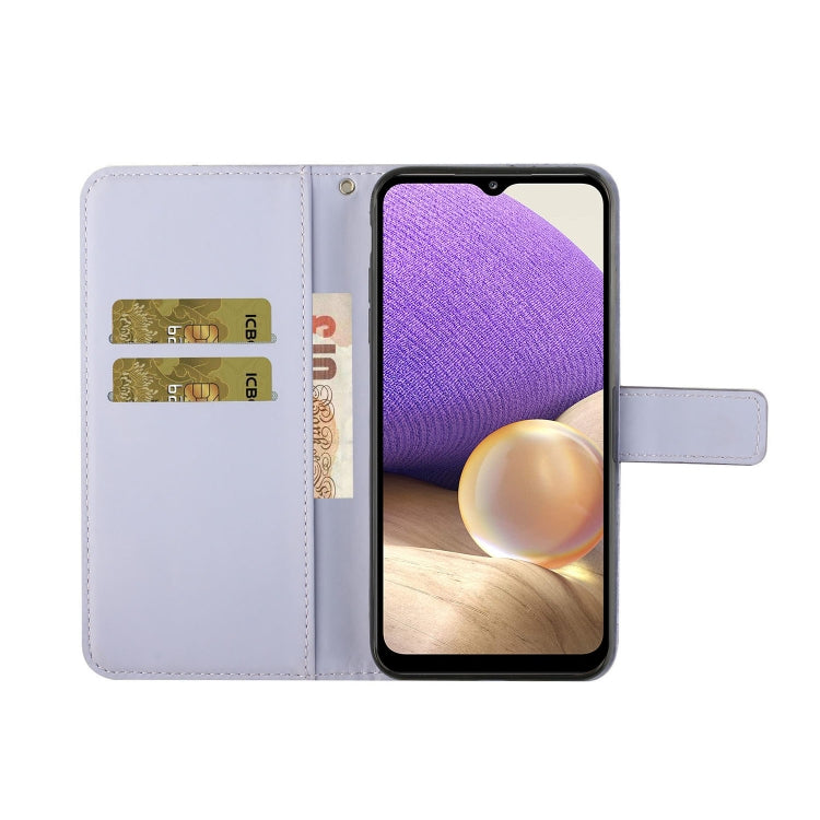 For Samsung Galaxy A32 5G Ethnic Style Embossed Pattern Leather Phone Case