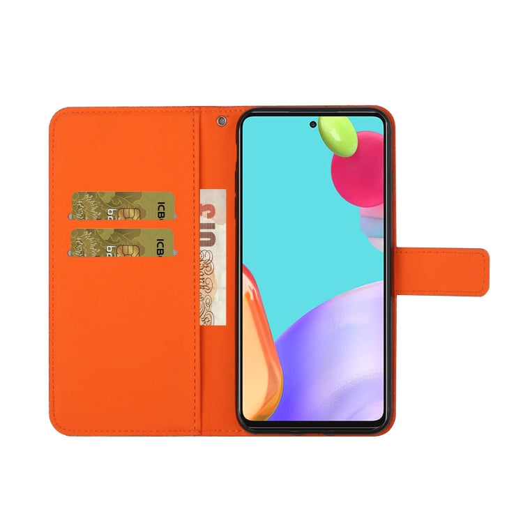 For Samsung Galaxy A33 5G Ethnic Style Embossed Pattern Leather Phone Case