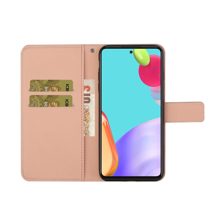 For Samsung Galaxy A53 Ethnic Style Embossed Pattern Leather Phone Case
