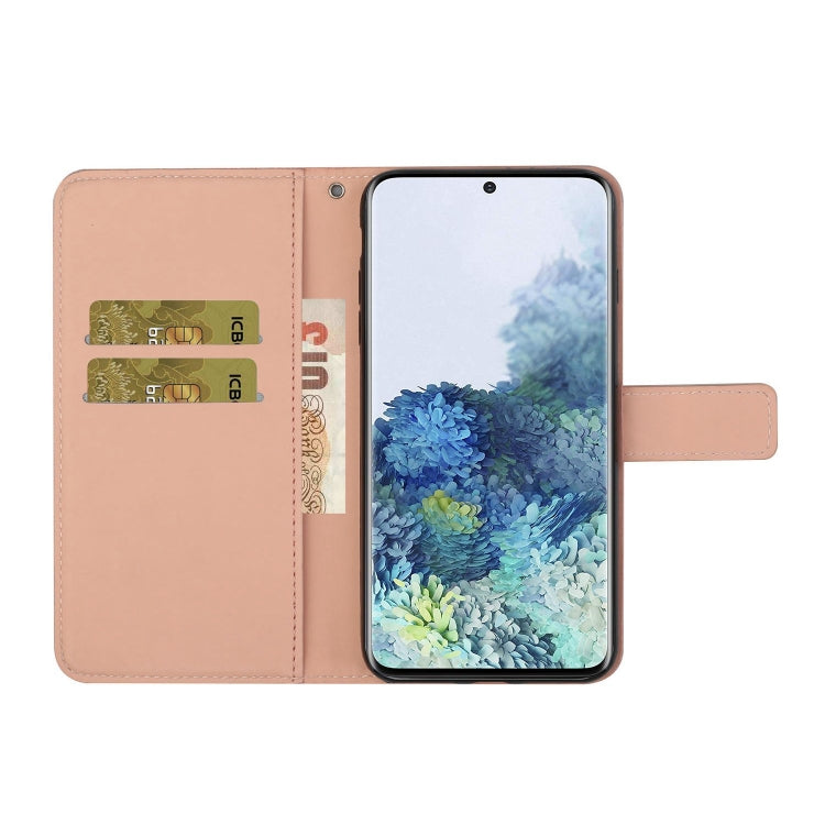 For Samsung Galaxy S22+ 5G Ethnic Style Embossed Pattern Leather Phone Case