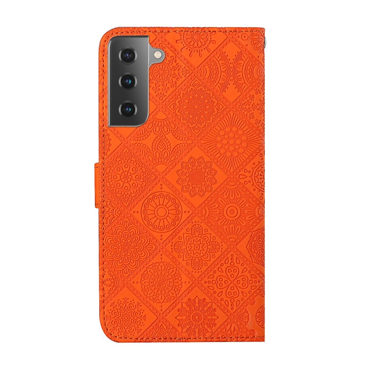 For Samsung Galaxy S22+ 5G Ethnic Style Embossed Pattern Leather Phone Case