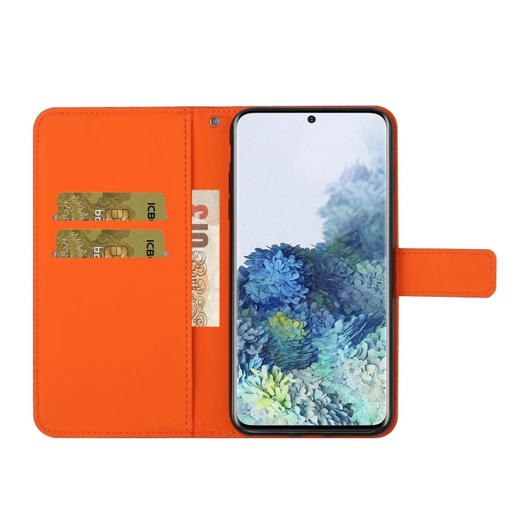 For Samsung Galaxy S22+ 5G Ethnic Style Embossed Pattern Leather Phone Case