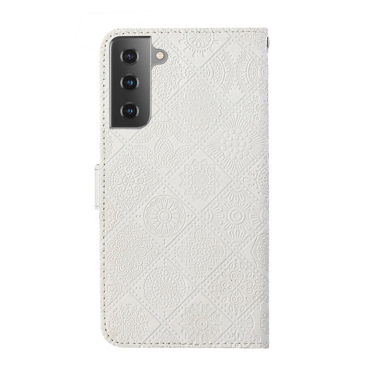 For Samsung Galaxy S22+ 5G Ethnic Style Embossed Pattern Leather Phone Case