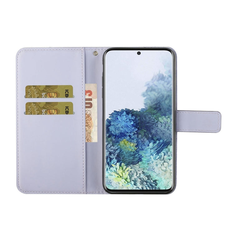 For Samsung Galaxy S22+ 5G Ethnic Style Embossed Pattern Leather Phone Case