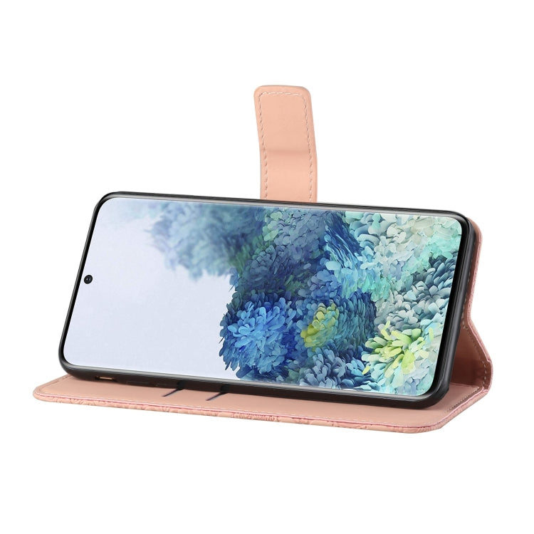 For Samsung Galaxy S22 5G Ethnic Style Embossed Pattern Leather Phone Case