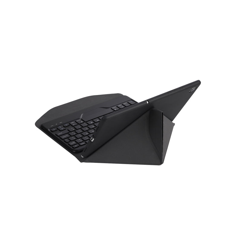 B0N5 Diamond Texture Bluetooth Keyboard Leather Case with Triangle Back Support For Xiaomi Pad 5 / 5 Pro