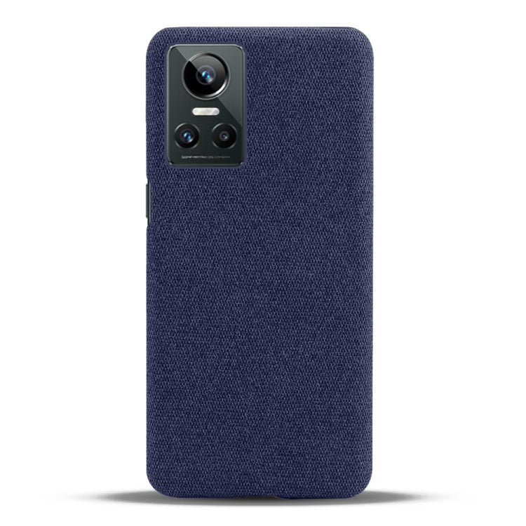 For OPPO Realme GT Neo3 Cloth Texture PC + Nylon Back Case