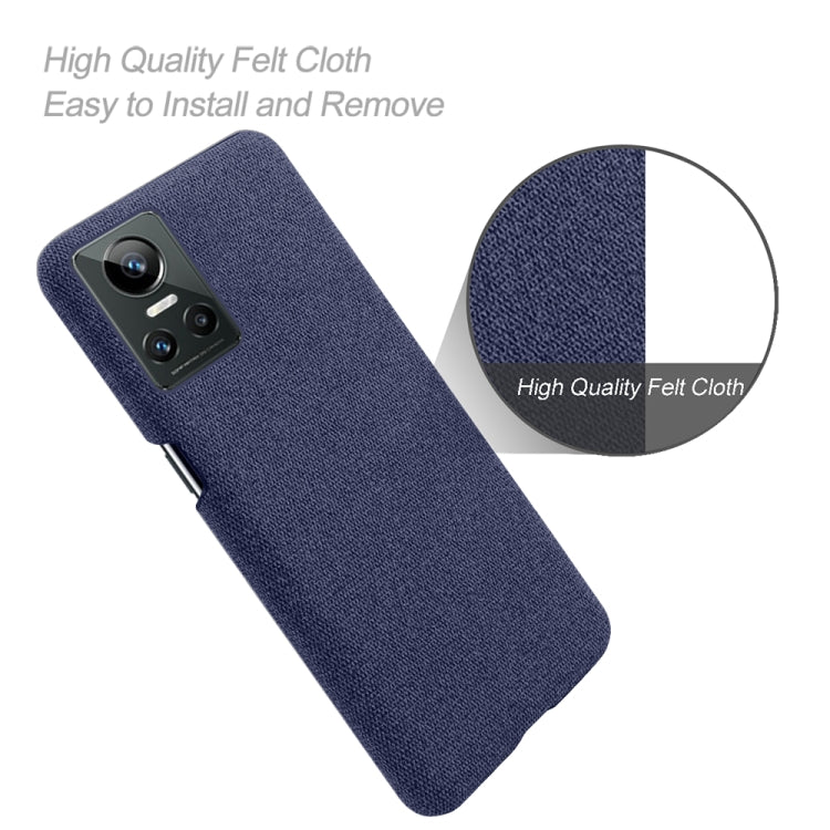 For OPPO Realme GT Neo3 Cloth Texture PC + Nylon Back Case
