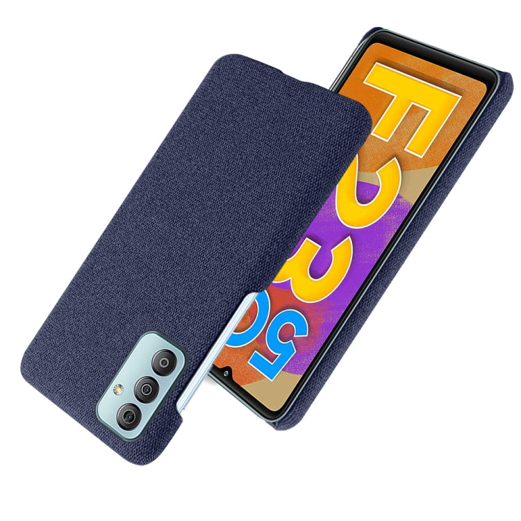 For Samsung Galaxy F23 5G Cloth Texture PC + Nylon Back Case