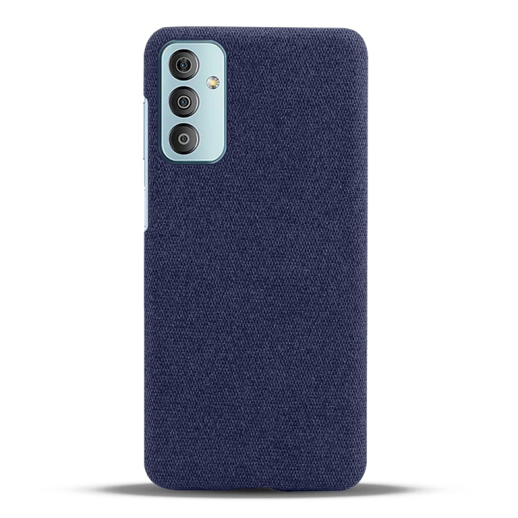For Samsung Galaxy F23 5G Cloth Texture PC + Nylon Back Case