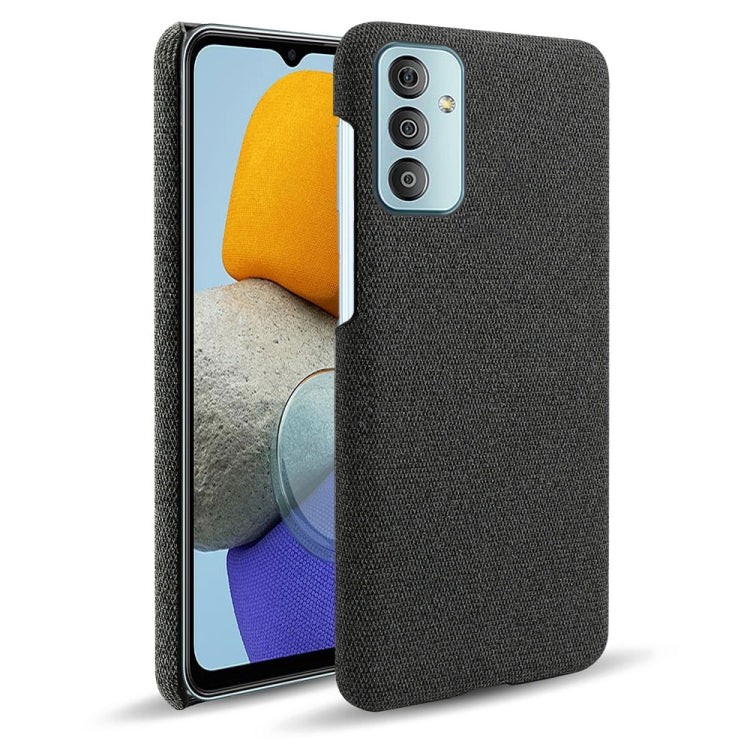 For Samsung Galaxy M23 5G Cloth Texture PC + Nylon Back Case