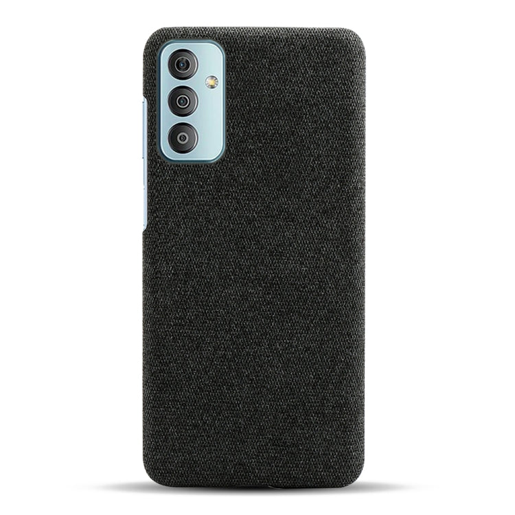 For Samsung Galaxy M23 5G Cloth Texture PC + Nylon Back Case