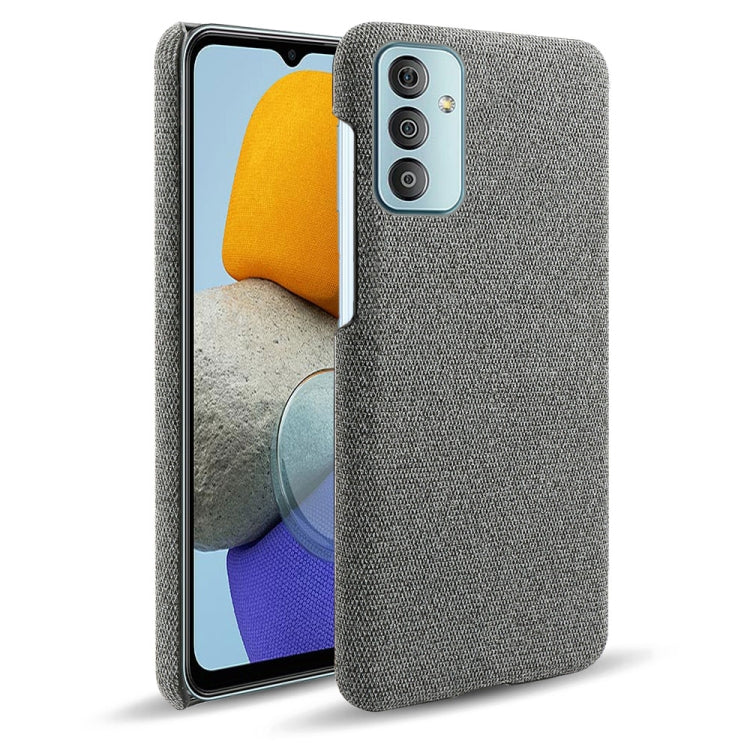 For Samsung Galaxy M23 5G Cloth Texture PC + Nylon Back Case