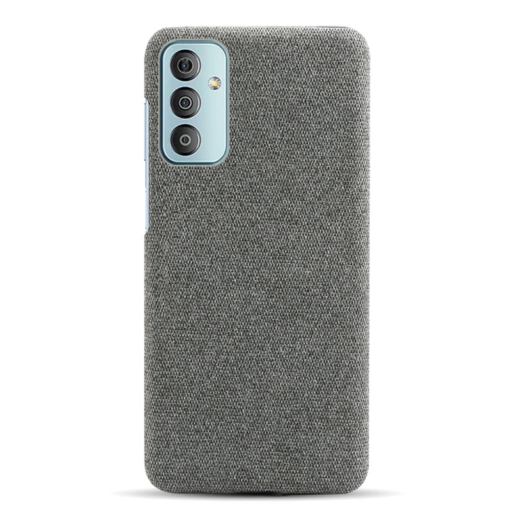 For Samsung Galaxy M23 5G Cloth Texture PC + Nylon Back Case
