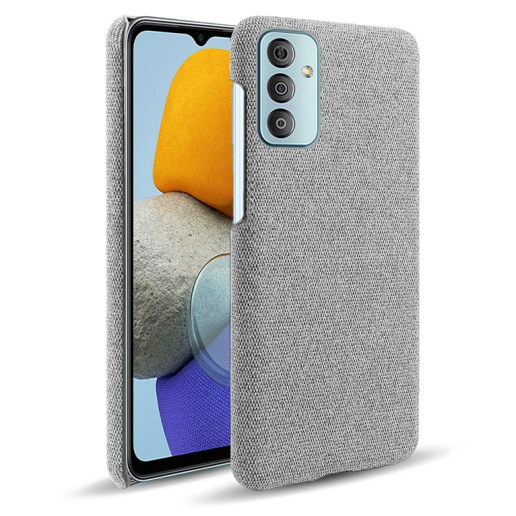 For Samsung Galaxy M23 5G Cloth Texture PC + Nylon Back Case