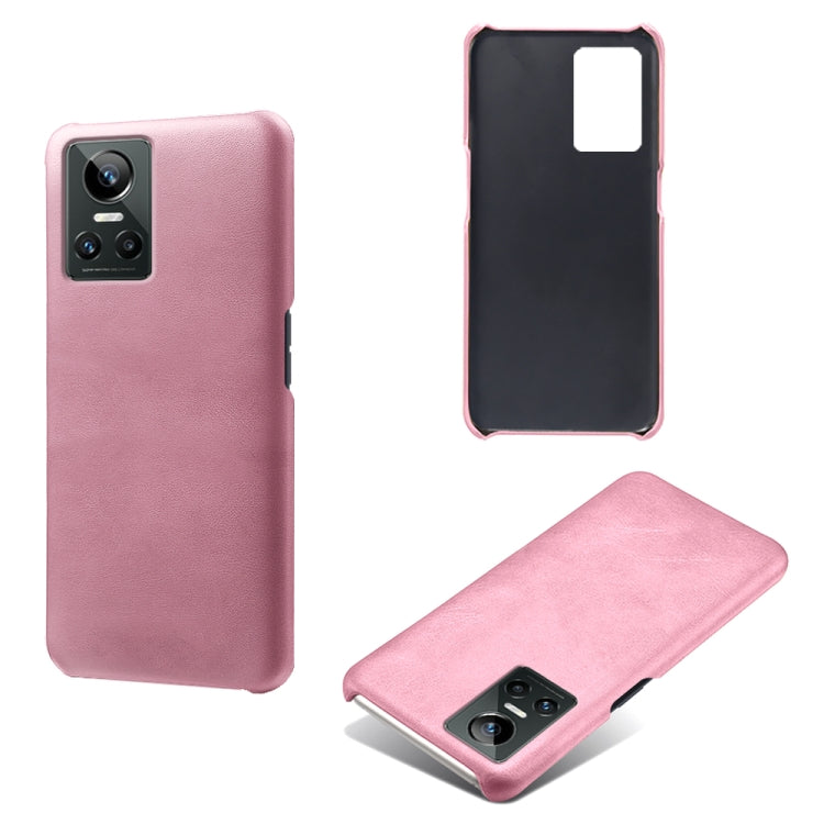 For OPPO Realme GT Neo3 Calf Texture PC + PU Phone Case