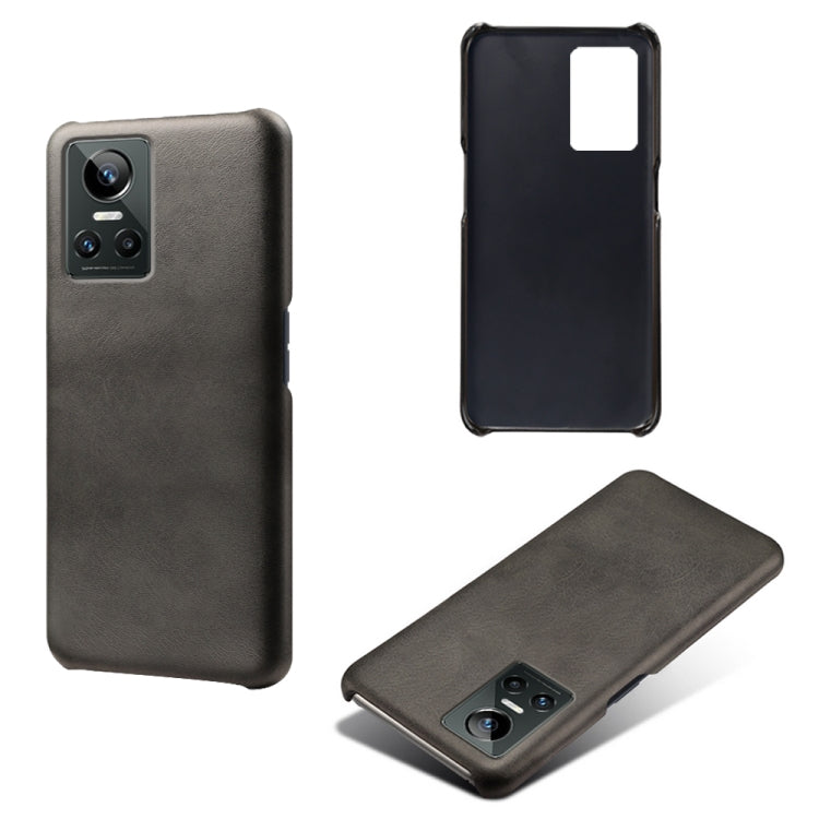For OPPO Realme GT Neo3 Calf Texture PC + PU Phone Case