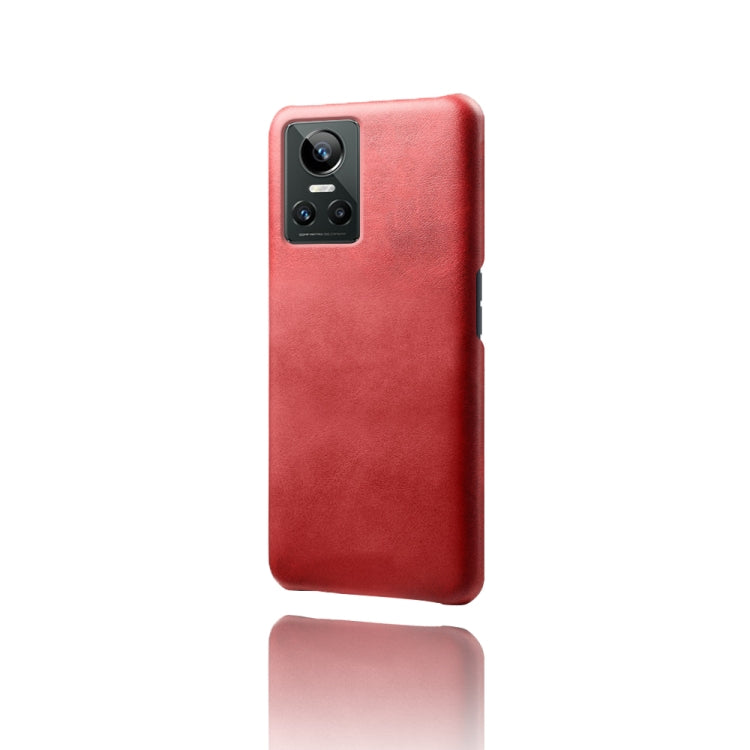 For OPPO Realme GT Neo3 Calf Texture PC + PU Phone Case