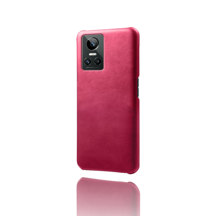 For OPPO Realme GT Neo3 Calf Texture PC + PU Phone Case