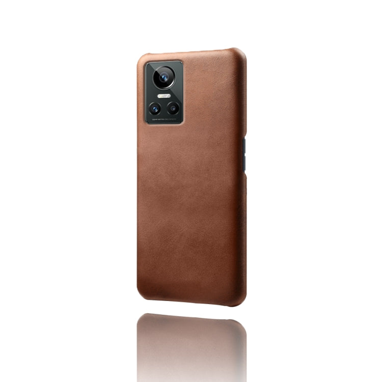 For OPPO Realme GT Neo3 Calf Texture PC + PU Phone Case