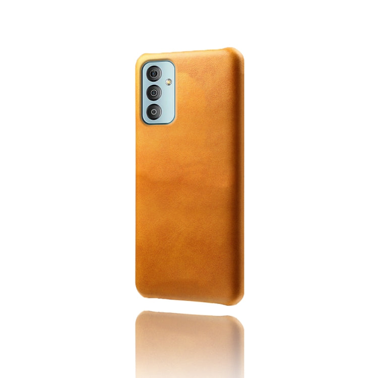 For Samsung Galaxy F23 5G Calf Texture PC + PU Phone Case