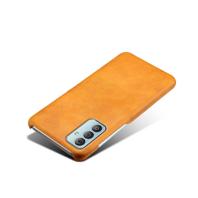 For Samsung Galaxy F23 5G Calf Texture PC + PU Phone Case