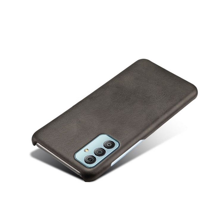 For Samsung Galaxy F23 5G Calf Texture PC + PU Phone Case